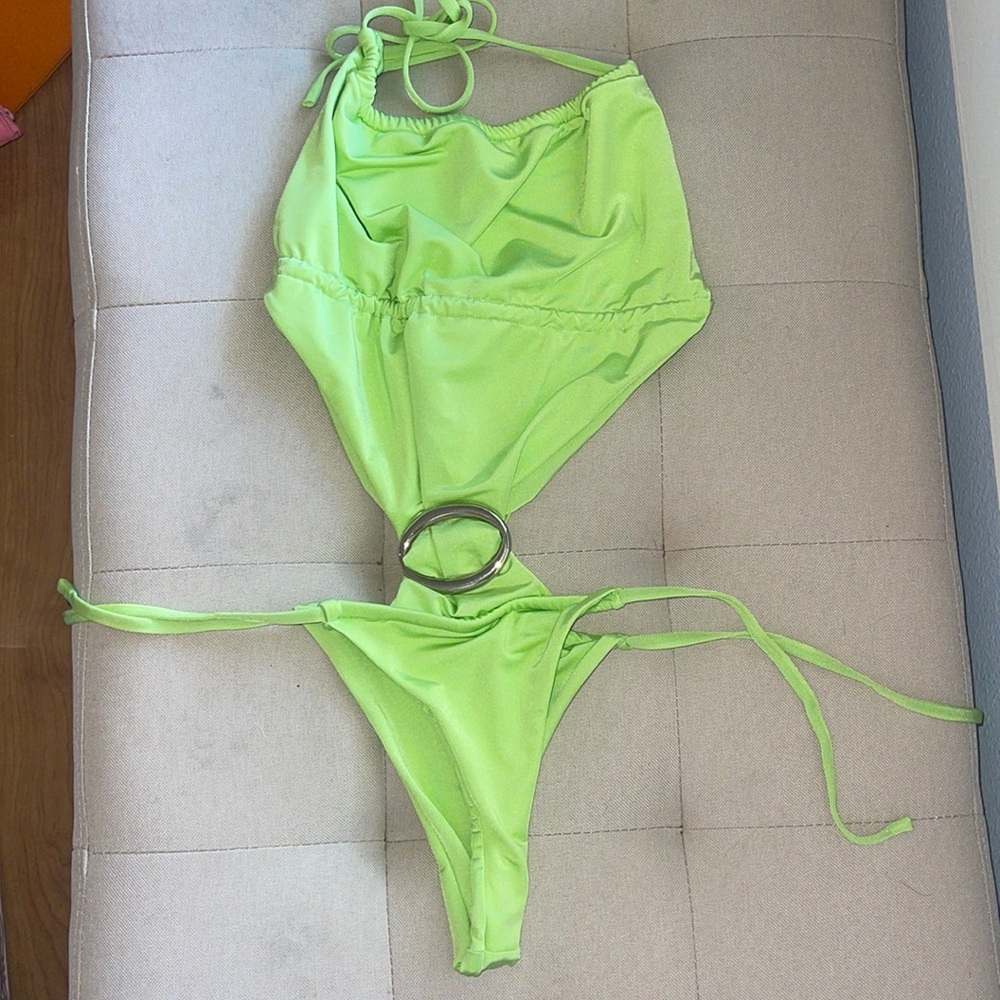 I.AM.GIA Backless/Back Tie One Piece - Picture 1 of 2